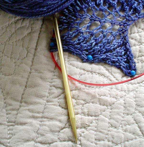 addi lace needles sample