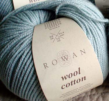 Rowan wool cotton yarn