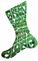 Knotty Bits Green Sock KAL