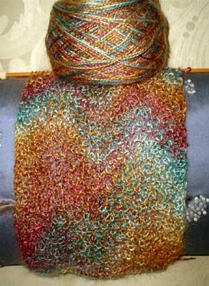 Misty Garden scarf