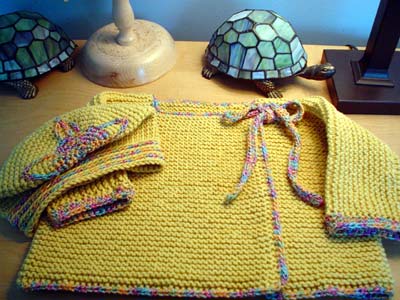 Regina's baby kimono set