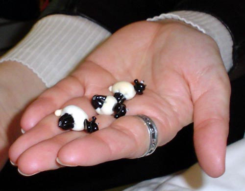 Nancy's sheep beads