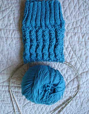 Sock leg