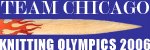 Franklin made this Team Chicago button