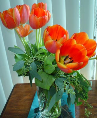 Tulips from Bridget and Yukako